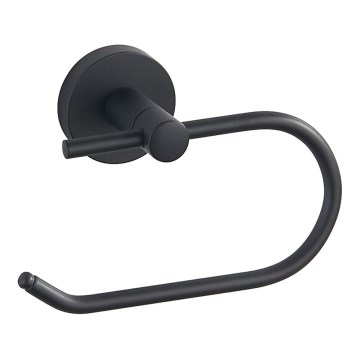 Aqualine - Toiletpapierhouder SAMBA zwart