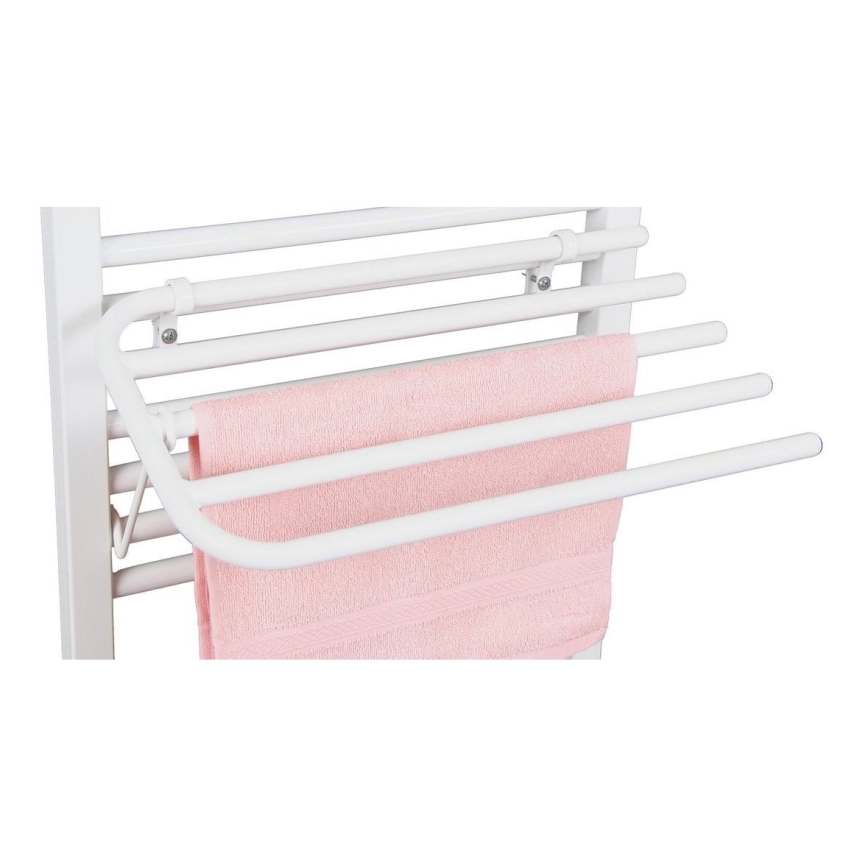Aqualine - Towel rails voor heating element 60 cm wit