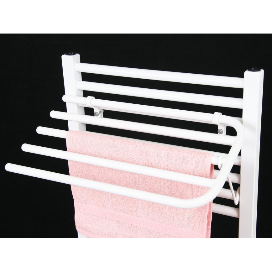 Aqualine - Towel rails voor heating element 60 cm wit