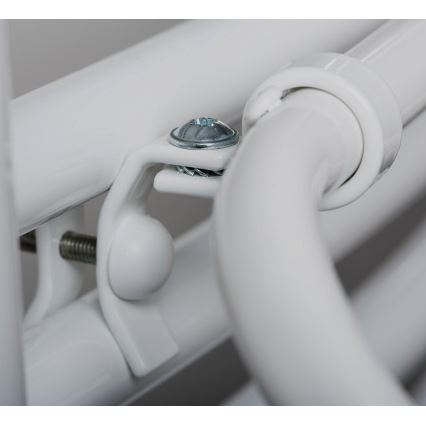 Aqualine - Towel rails voor heating element 60 cm wit
