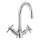 Aqualine - Wastafelkraan XENIA RETRO 22,2 cm glanzend chroom