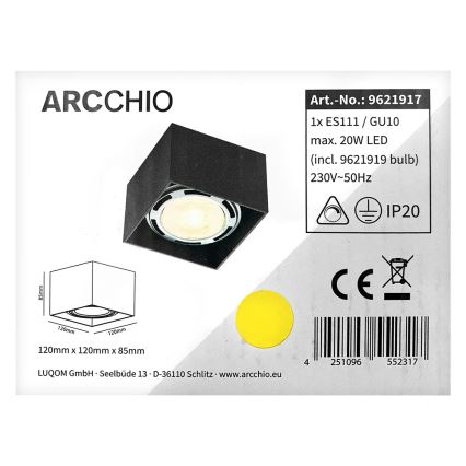 Arcchio - LED Schijnwerper MABEL 1xGU10/ES111/11,5W/230V