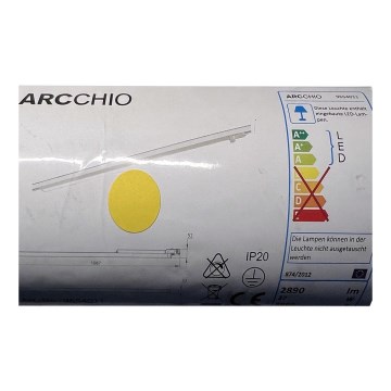 Arcchio - LED Verlichting voor railsysteem HARLOW LED/26W/230V