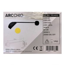 Arcchio - LED Wandlamp voor buiten GRAYSON LED/15W/230V IP65