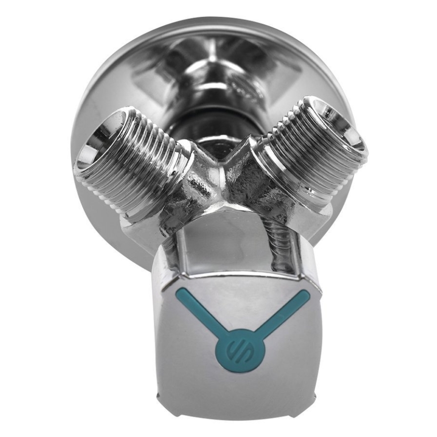 Arco - Hoekcombinatieventiel ARCO glanzend chroom