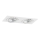 Argon 1046 - Inbouwlamp OLIMP 2xGU10-AR111/12W/230V wit