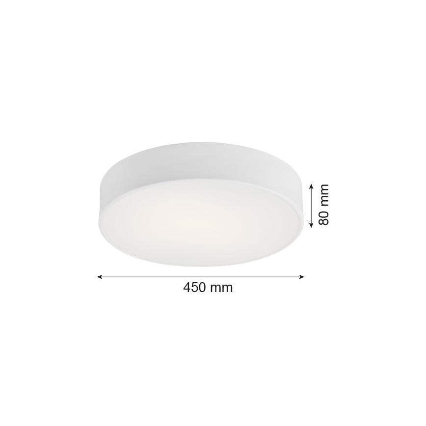 Argon 1188 - Plafondlamp DARLING 3xE27/15W/230V Ø 45 cm wit