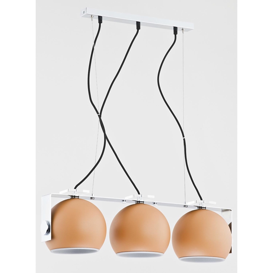 Argon 1279 - Hanglamp MALMO 3xE27/60W