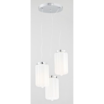 Argon 1287 - Hanglamp BALI 3xE27/60W/230V