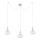 Argon 1354 - LED Hanglamp aan koord TULUZA 3xLED/5W/230V