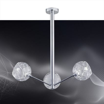 Argon 1358 - LED Hanglamp met vaste pendel BELLUNO 3xLED/5W/230V