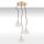 Argon 1462 - Hanglamp aan koord CRUZ 3xE14/7W/230V