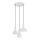 Argon 1468 - Hanglamp aan een koord SINES 3xE27/15W/230V wit