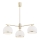 Argon 1488 - Hanglamp aan een paal MARBELLA 3xE27/15W/230V messing