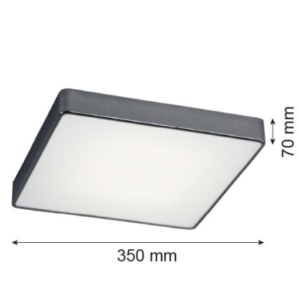 Argon 1578 - Plafondlamp ONTARIO 4xE27/15W/230V