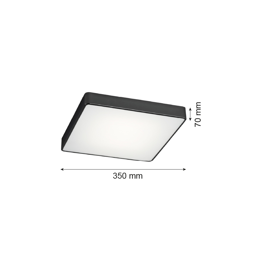 Argon 1580 - Plafondlamp ONTARIO 4xE27/15W/230V