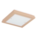 Argon 1871 - Plafondlamp TABOR 4xE27/15W/230V 52x52 cm beige