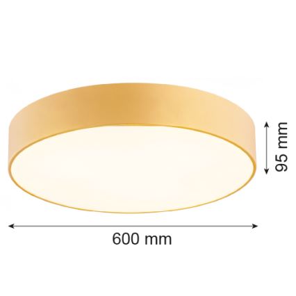 Argon 2081 - Plafondverlichting DARLING 5xE27/15W/230V gouden