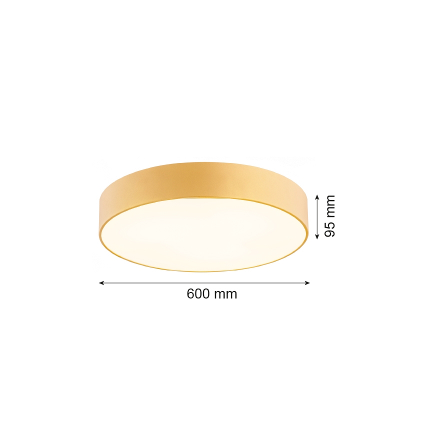 Argon 2081 - Plafondverlichting DARLING 5xE27/15W/230V gouden
