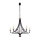 Argon 2171 - Hanglamp aan een ketting LORENZO 5xE14/7W/230V