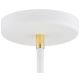 Argon 2551 - Hanglamp aan een paal AVALONE 6xE27/15W/230V wit/goud