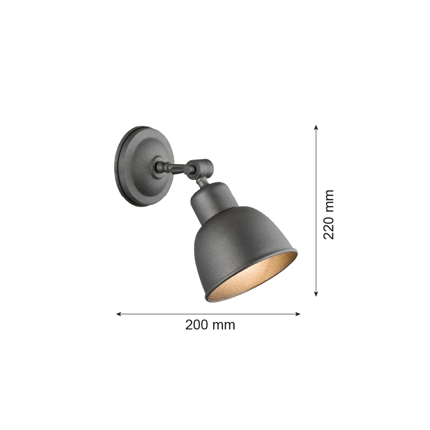 Argon 3183 - Wandlamp EUFRAT 1xE27/60W/230V