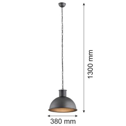 Argon 3192 - Hanglamp EUFRAT 1xE27/60W/230V