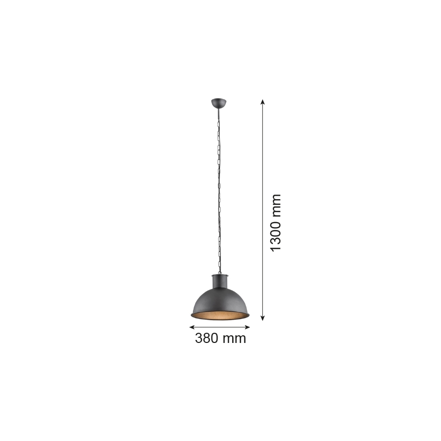 Argon 3192 - Hanglamp EUFRAT 1xE27/60W/230V