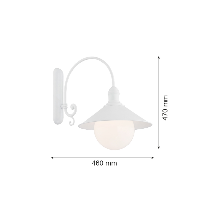 Argon 3297 - Wandlamp ERBA BIS 1xE27/60W/230V
