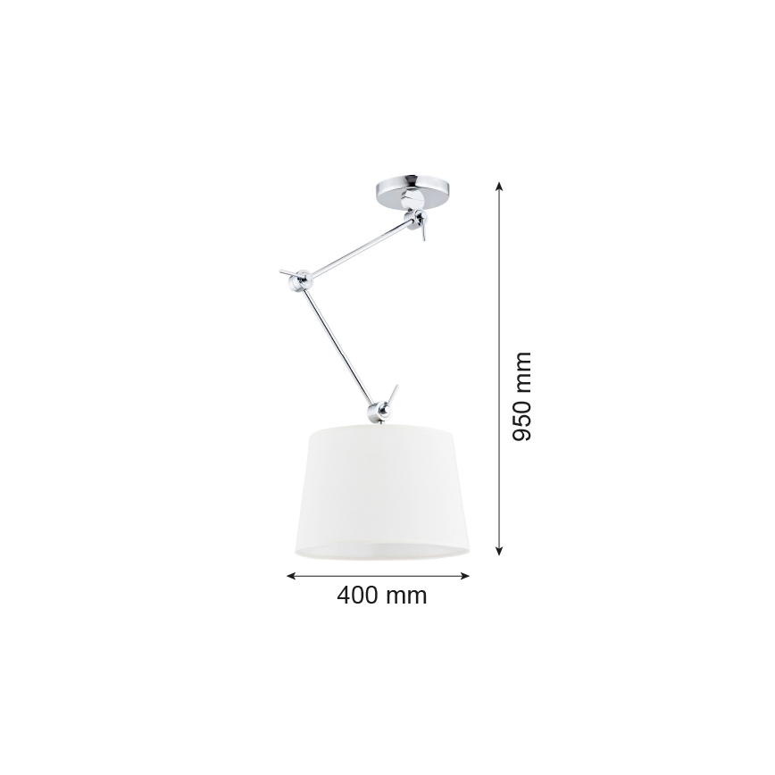 Argon 3548 - Hanglamp  ZAKYNTOS 1xE27/60W