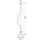 Argon 3795 - LED Hanglamp aan koord TULUZA LED/5W/230V