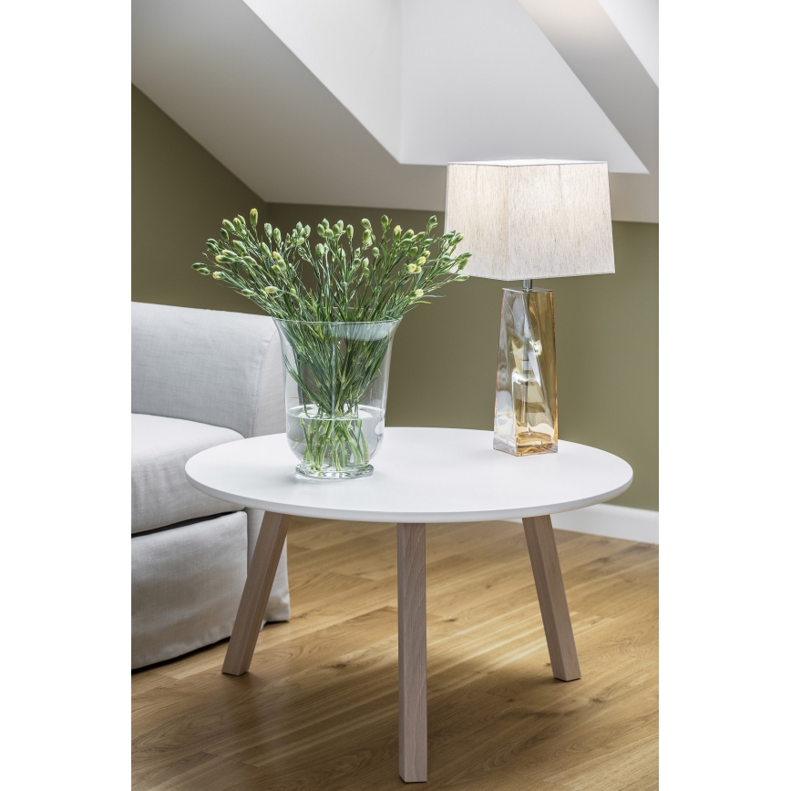 Argon 3840 - Tafellamp LILLE 1xE27/15W/230V wit
