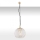 Argon 4201 - Kristallen hanglamp aan koord OVIEDO 1xE27/15W/230V