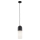 Argon 4213 - Hanglamp aan een koord BURGOS 1xE27/15W/230V zwart