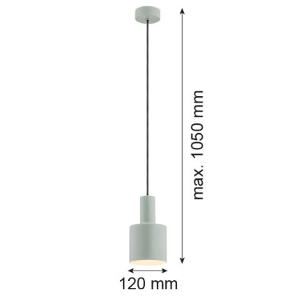 Argon 4217 - Hanglamp aan een koord SINES 1xE27/15W/230V d. 12 cm groen