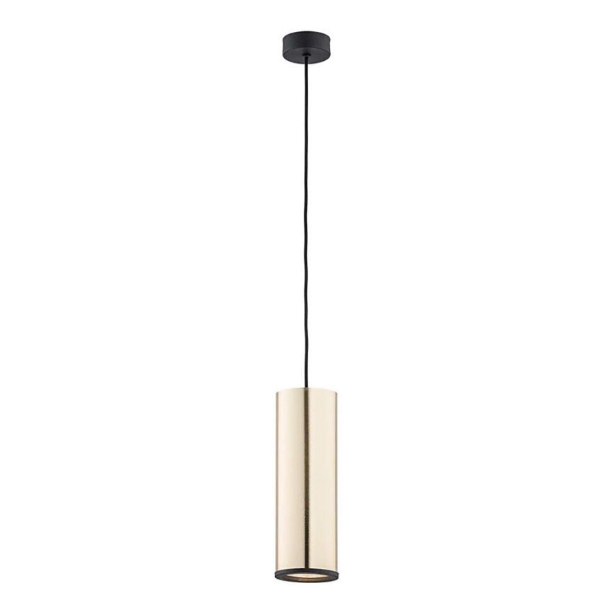 Argon 4246 - Zwart koperen Plafondlamp aan koord LINEA 1x E27 / 15W / 230V