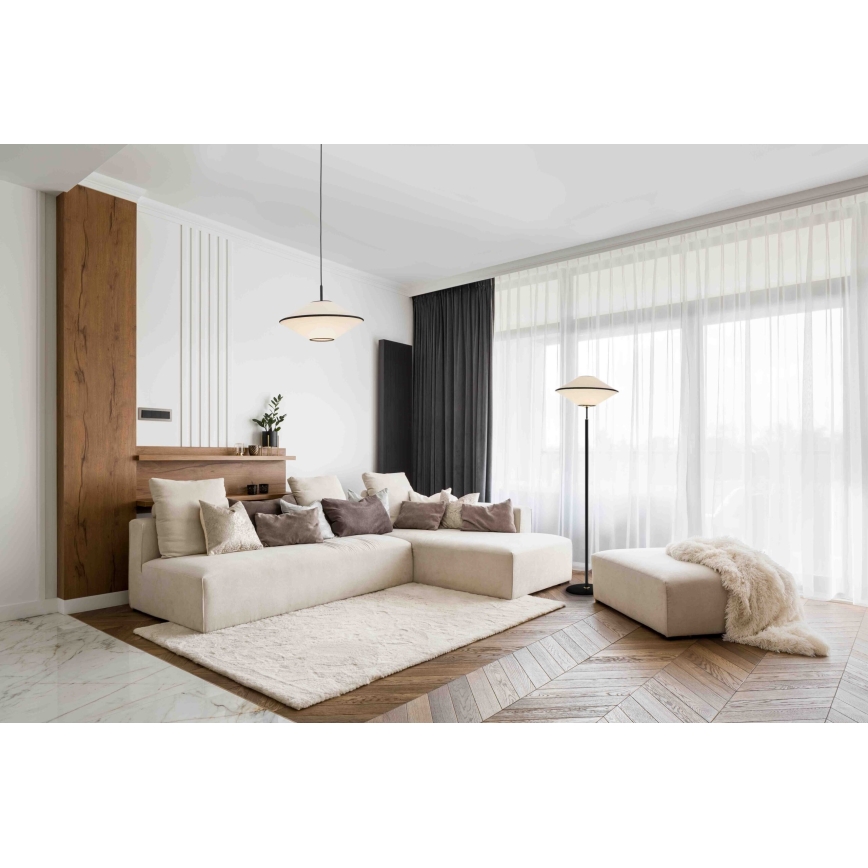 Argon 4282 - Hanglamp met kabel TROY 1xE27/15W/230V beige