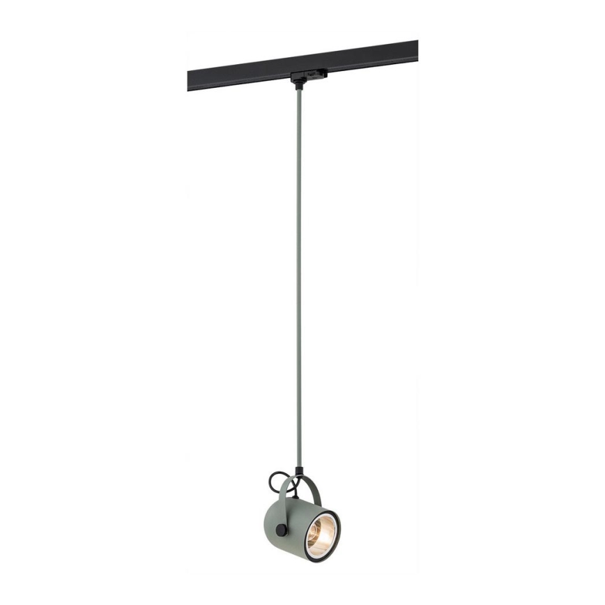 Argon 4313 - Hanglamp voor railsysteem NET 1xE27/15W/230V groen