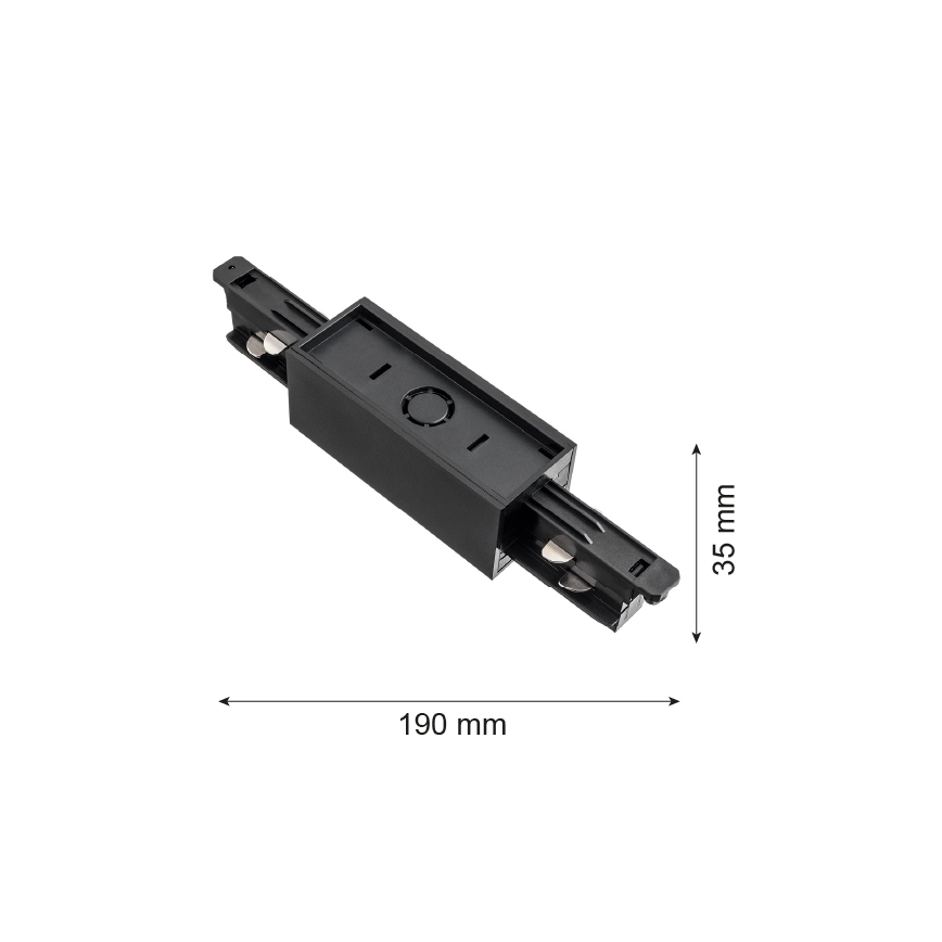 Argon 4364 - Verbindstuk voor verlichting in railsysteem Recht