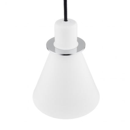 Argon 4681 - Hanglamp aan een koord BEVERLY 1xE27/15W/230V wit/glanzend chroom