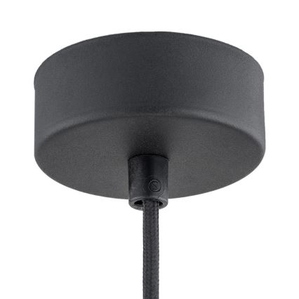 Argon 4688 - Hanglamp aan een koord BEVERLY 1xE27/15W/230V zwart/glanzend chroom