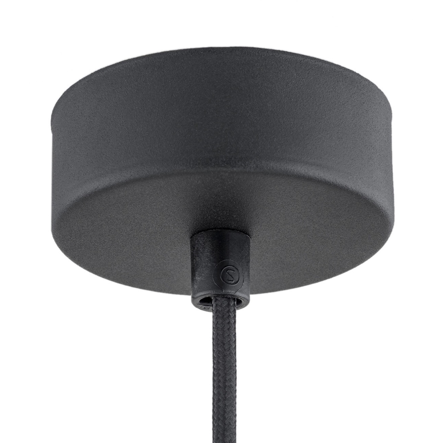 Argon 4688 - Hanglamp aan een koord BEVERLY 1xE27/15W/230V zwart/glanzend chroom