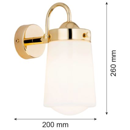 Argon 4717 - Badkamer Wand Lamp PASADENA 1xE27/15W/230V IP44