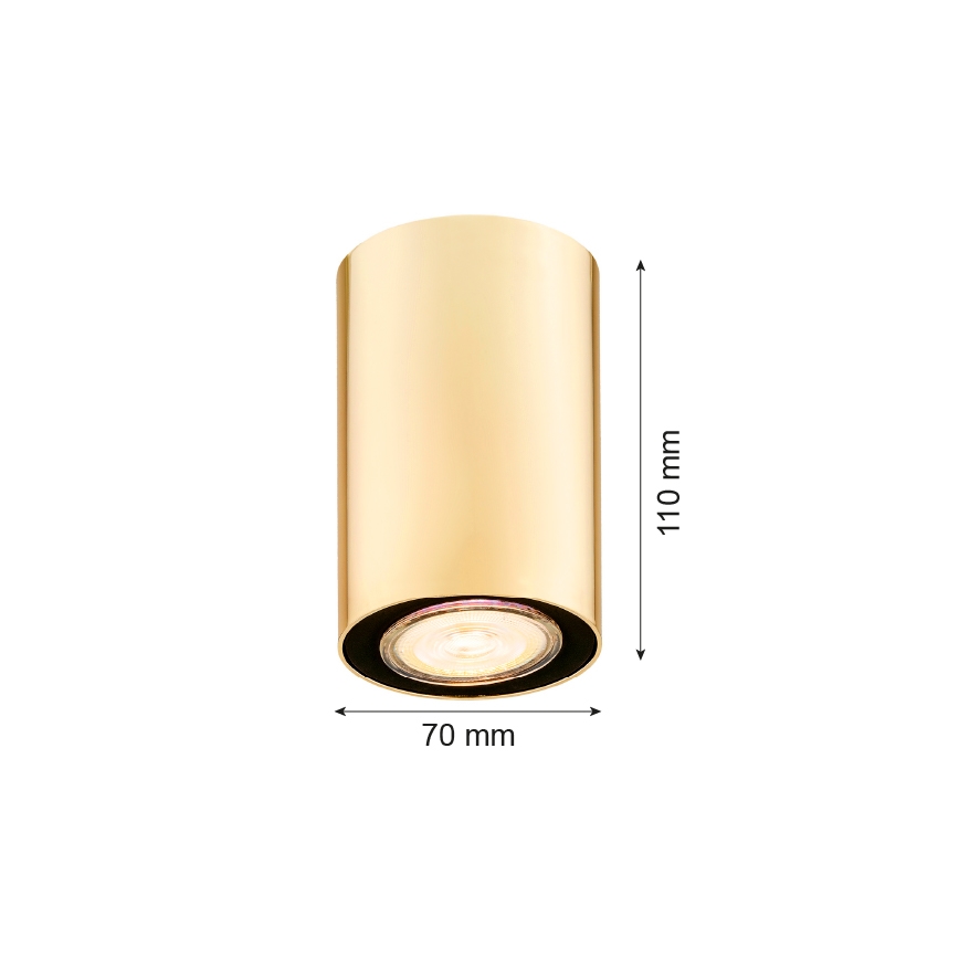 Argon 4759 - Plafond Lamp TYBER 1xGU10/5W/230V goud
