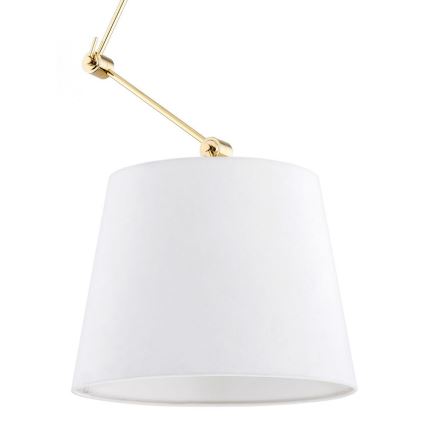 Argon 4895 - Hanglamp aan een paal ZAKYNTOS PLUS 1xE27/15W/230V wit/goud