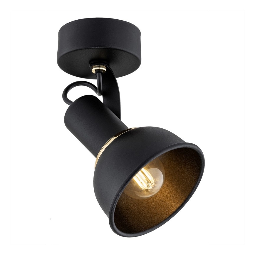 Argon 4900 - Spot TWIST 1xE14/7W/230V zwart/gouden
