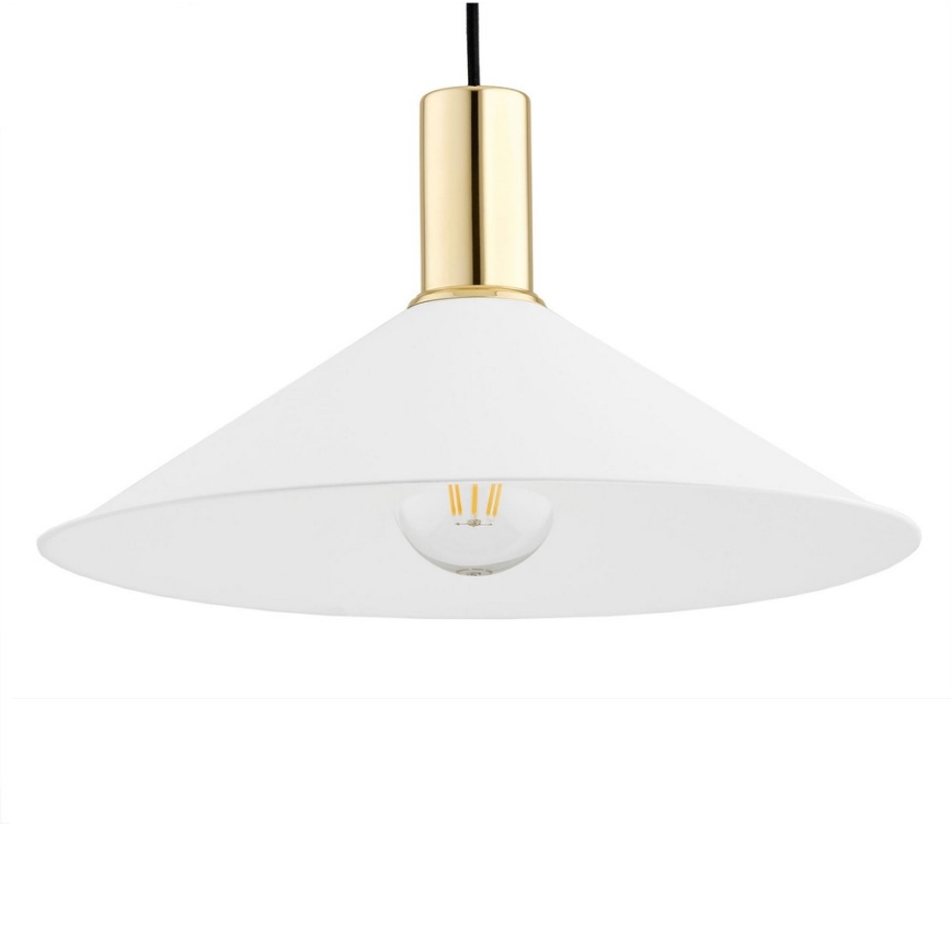 Argon 4911 - Hanglamp aan een koord MINORI 1xE27/15W/230V wit/gouden