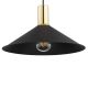 Argon 4912 - Hanglamp aan een koord MINORI 1xE27/15W/230V zwart/gouden