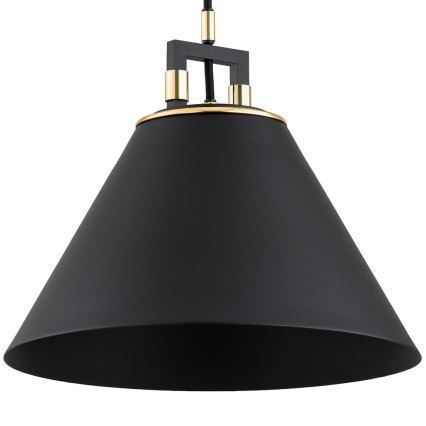 Argon 4915 - Hanglamp aan een koord ORTE 1xE27/15W/230V zwart