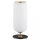 Argon 4994 - Tafellamp VALIANO 1xE27/15W/230V zwart/wit/gouden